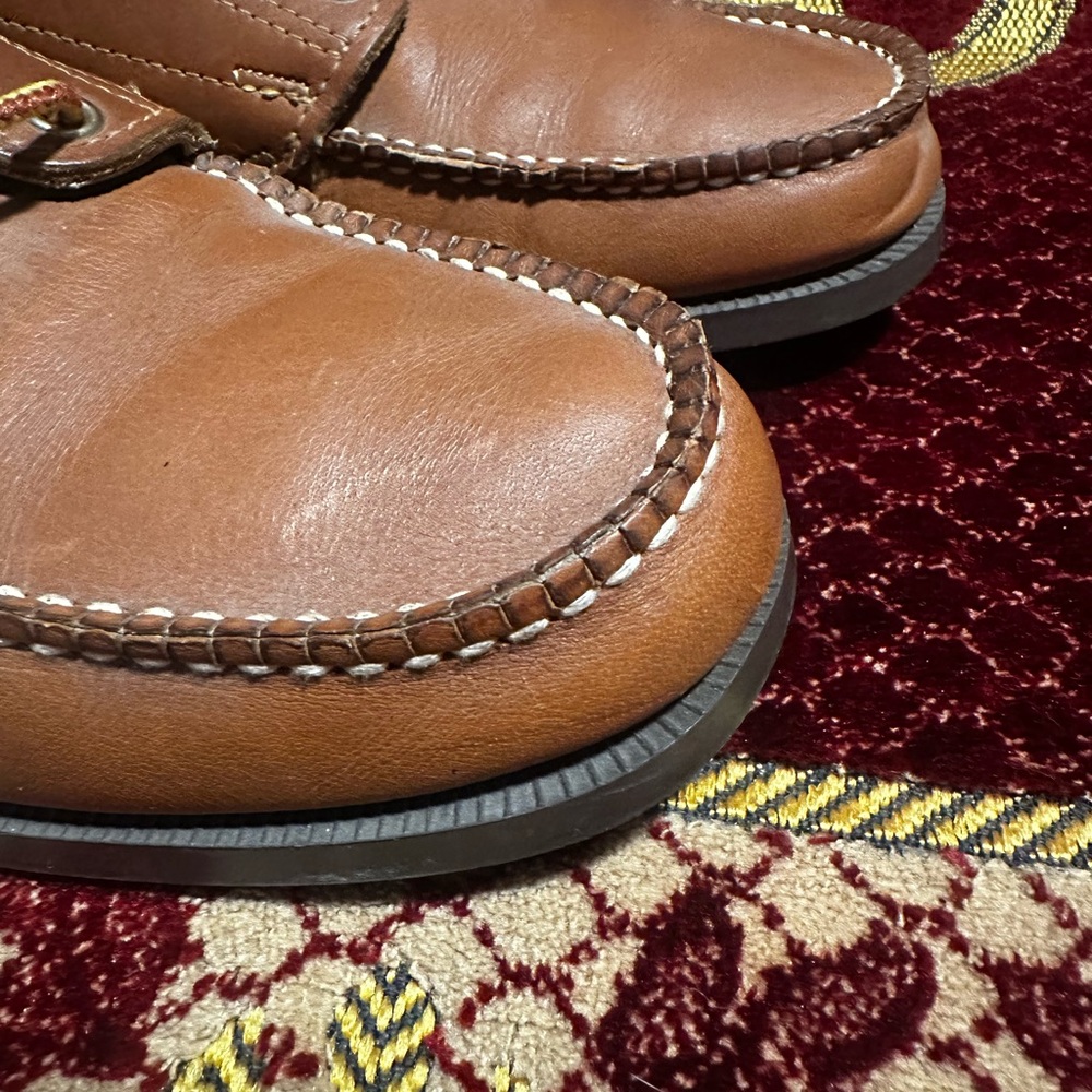 Vintage Eastland leather loafers brown size 8.5 men’s - Picture 4 of 6